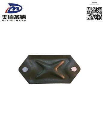 Pads de borracha de suspensão de motores de autocarro 3524-00580 para autocarros chineses originais e duráveis