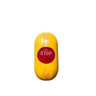 Autobus chinês Zhongtong Botão de sino do carro inferior 3747-00039 Plano vermelho de arco amarelo original