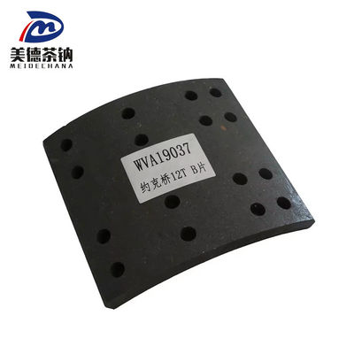 Pedaços de travagem sem amianto WVA19037 para placas de atrito e revestimentos de autocarros Zhongtong OEM