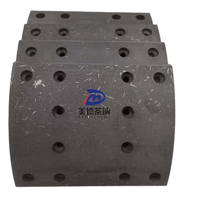 Peças sobressalentes originais de camião revestimento de travões WF3502407D01A-12 para camião Substituição/reparação