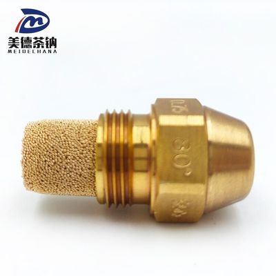 Nozzle do queimador de óleo pesado Padrão de pulverização de milho sólido para equipamento de queima de óleo residual