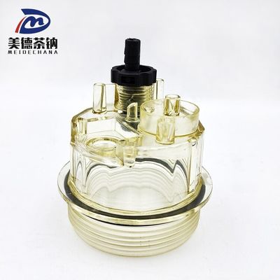 Separador de água de filtro de óleo de combustível de plástico superior para peças de motores de caminhões Sinotruk Howo