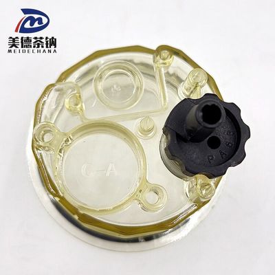 Separador de água de filtro de óleo de combustível de plástico superior para peças de motores de caminhões Sinotruk Howo