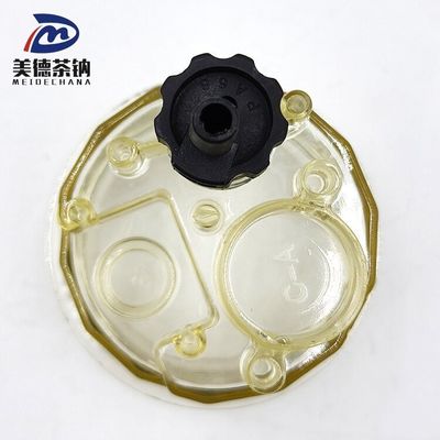 Separador de água de filtro de óleo de combustível de plástico superior para peças de motores de caminhões Sinotruk Howo