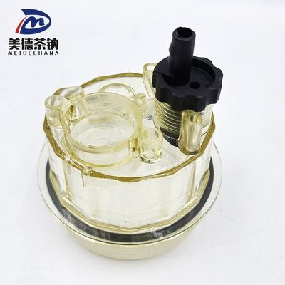Separador de água de filtro de óleo de combustível de plástico superior para peças de motores de caminhões Sinotruk Howo