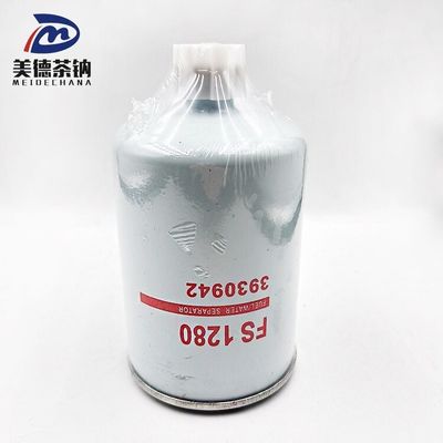 Elemento de filtro de combustível metálico FS1280 para máquinas de construção Cumminss Dongfeng Vo-lvo
