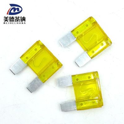 Modelo de autocarro Fusível de lâmina padrão com ligas de zinco e materiais de construção de plástico