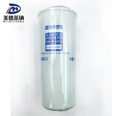 Filtro de óleo de ônibus 9100-90-61611612630080087 e acessível para peças de automóveis chinesas