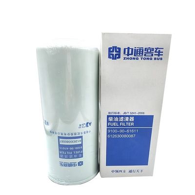 Filtro de óleo de peças de automóveis chinesas com tamanho padrão e OE NO 9100-90-61611612630080087