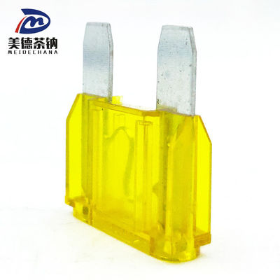 Modelo de autocarro Micro fusível de plástico mini blade para conexões elétricas duradouras