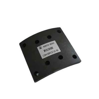 MP/31/1 Revestimentos de travagem em cerâmica cinza para sistemas de travagem de camiões pesados OEM 19486 19487