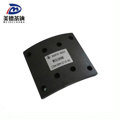 MP/31/1 Revestimentos de travagem em cerâmica cinza para sistemas de travagem de camiões pesados OEM 19486 19487