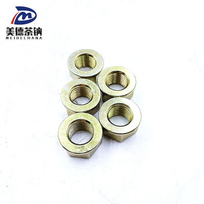 Noz de bloqueio de flange hexagonal para camião FAW Amarelo de carbono de aço galvanizado Padrão T32716T