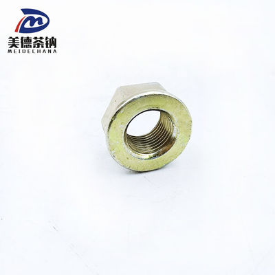 Noz de bloqueio de flange hexagonal para camião FAW Amarelo de carbono de aço galvanizado Padrão T32716T