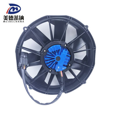Ventilador condensador sem escovas preto Ventilador radiador Ventilador ATS Ventilador 1300-81-00880 para ônibus Zhongtong 24v
