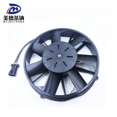 Ventilador condensador sem escovas preto Ventilador radiador Ventilador ATS Ventilador 1300-81-00880 para ônibus Zhongtong 24v