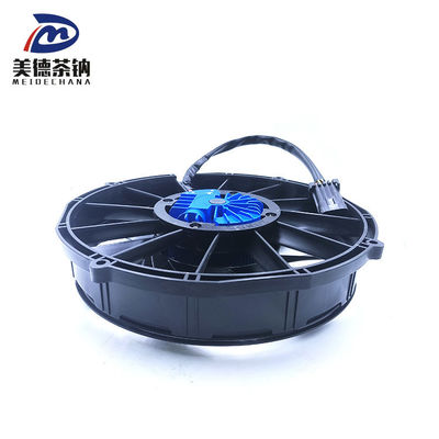 Ventilador condensador sem escovas preto Ventilador radiador Ventilador ATS Ventilador 1300-81-00880 para ônibus Zhongtong 24v