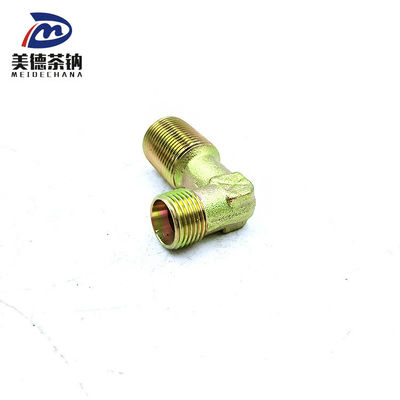 Filtro de óleo FAW Conector de cotovelo de aço carbono com roscas para chassi 3513407-D814