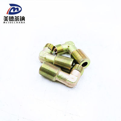 Filtro de óleo FAW Conector de cotovelo de aço carbono com roscas para chassi 3513407-D814