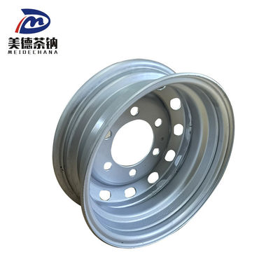 Roda de pneu soldado de máquina de prata disco de aço sem tubo roda de caminhão aro 3101015-DR850M