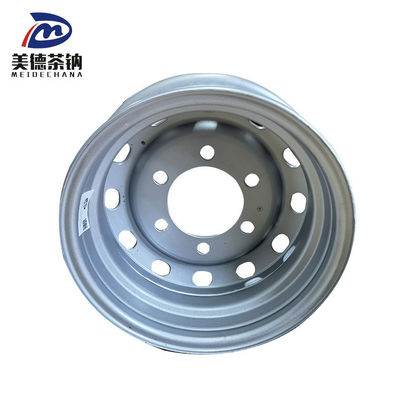 Roda de pneu soldado de máquina de prata disco de aço sem tubo roda de caminhão aro 3101015-DR850M