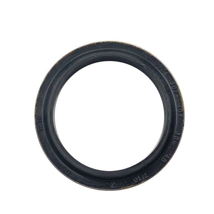 Selo de óleo do eixo radial do motor de silicone Lip de poeira de borracha Selo do eixo rotativo mecânico para caixa de engrenagens de ônibus