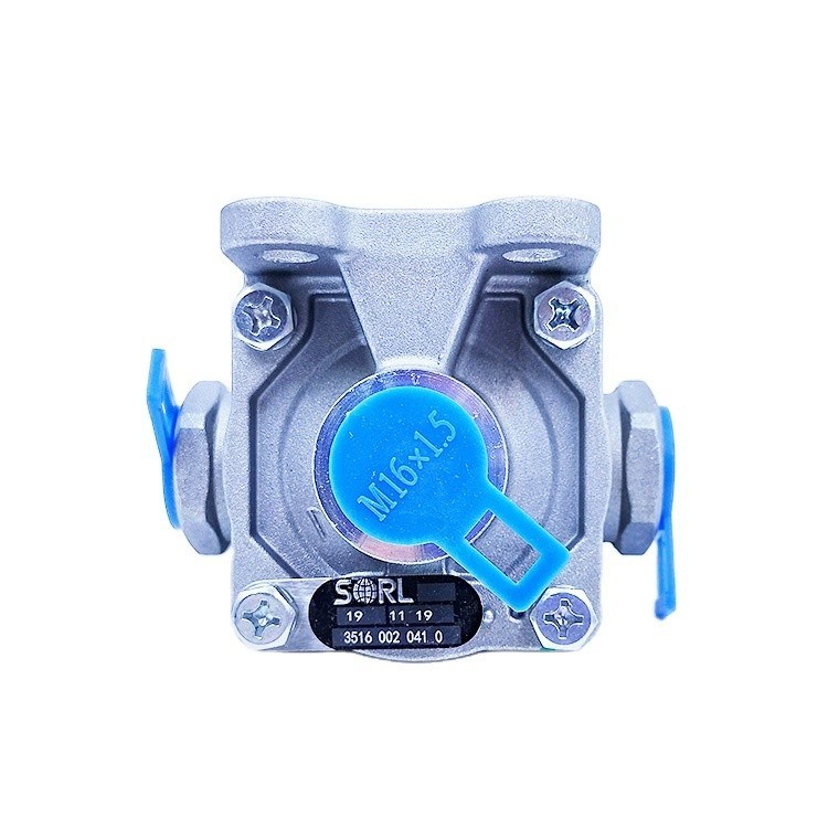 Valva de ar de liberação rápida de tamanho padrão 3516-10-00007 para sistema de travagem de camiões pesados