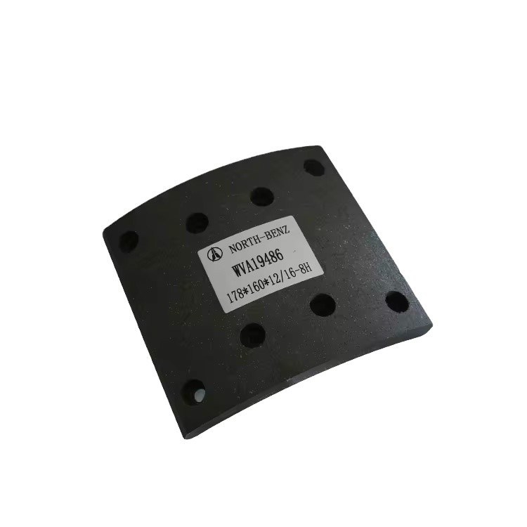 MP/31/1 Revestimentos de travagem em cerâmica cinza para sistemas de travagem de camiões pesados OEM 19486 19487