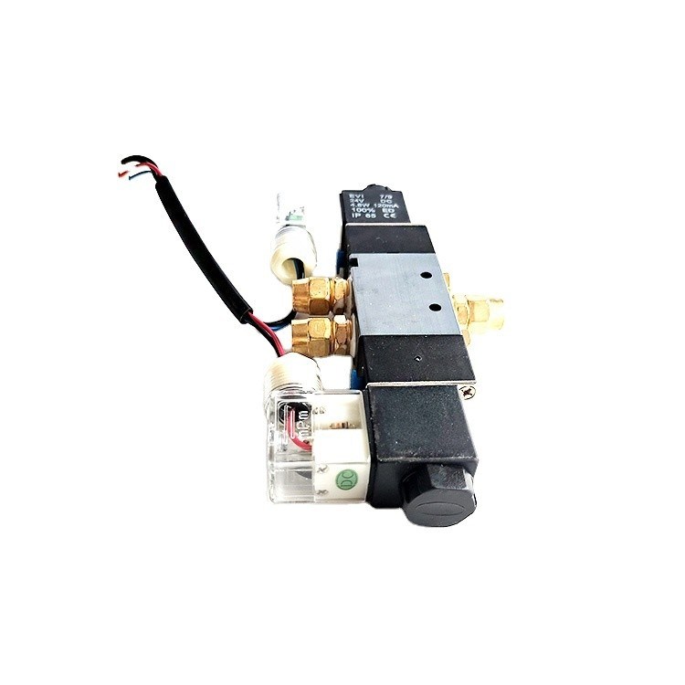 Substituição de propriedade de bomba de porta de autocarro válvula de solenoide pneumática em ex- para acessórios de autocarro