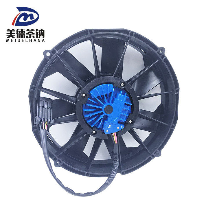 Ventilador condensador sem escovas preto Ventilador radiador Ventilador ATS Ventilador 1300-81-00880 para ônibus Zhongtong 24v